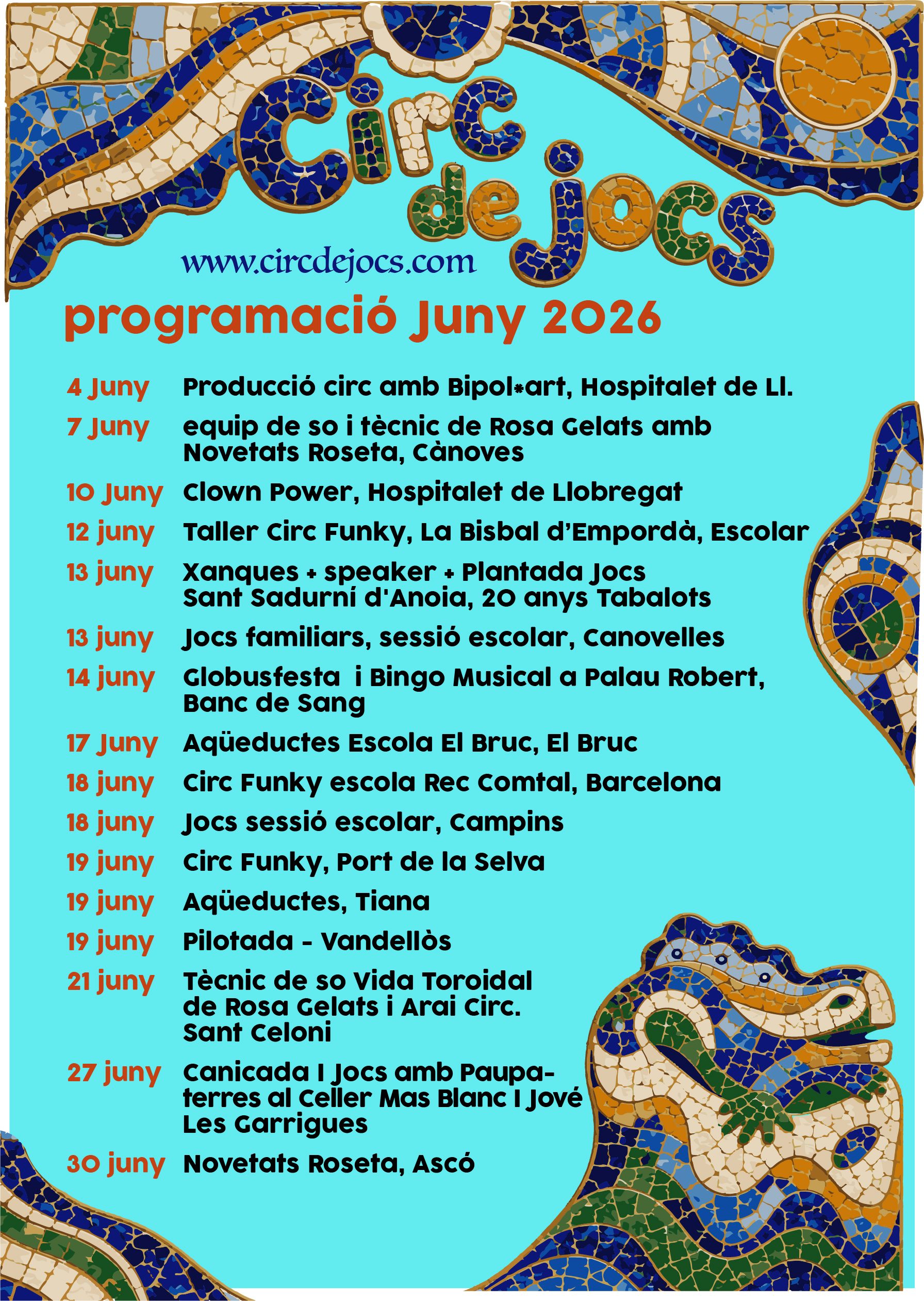 CIRC FUNKY EXPERIENCE + PLANTADA JOCS